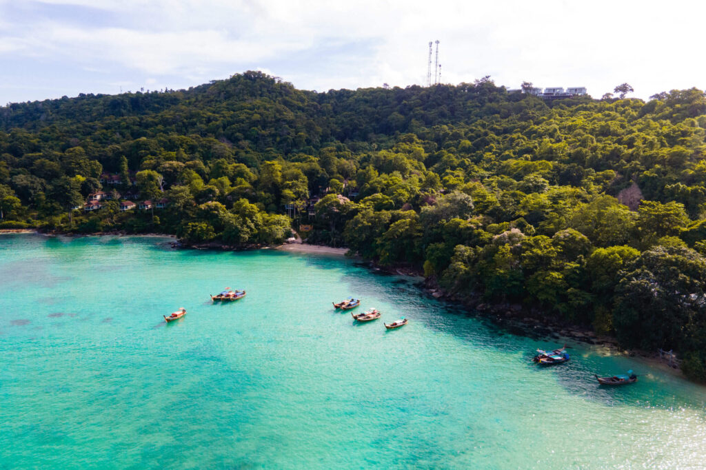 Camp Thailand Island view